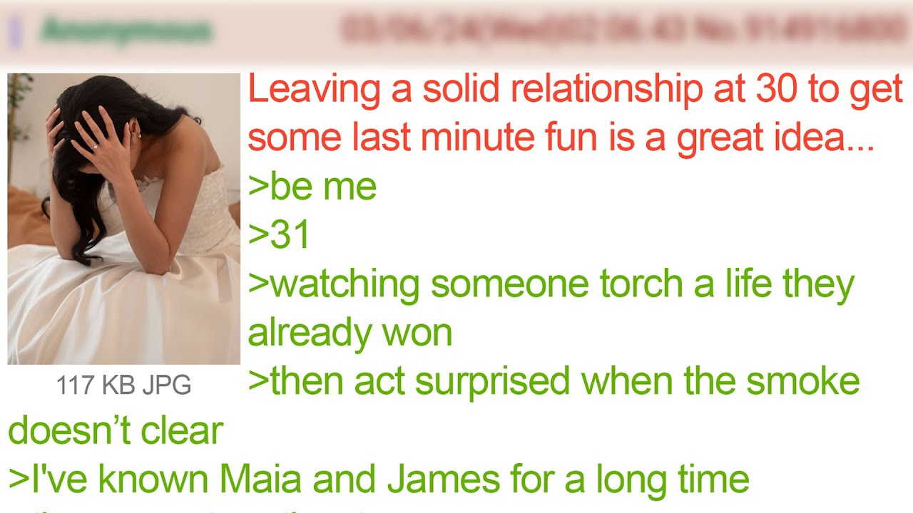 Она сожалеет о разрыве отношений после очередной попытки знакомства через приложения | 4Chan Gree...
