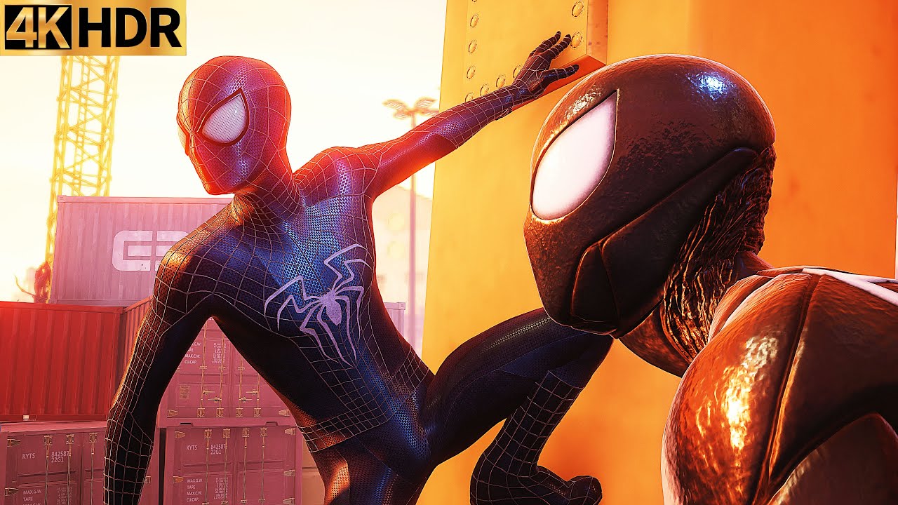 Symbiote Duo Fighting Symbiotes | Marvel's Spider-Man 2 (4K60FPS HDR) Gameplay