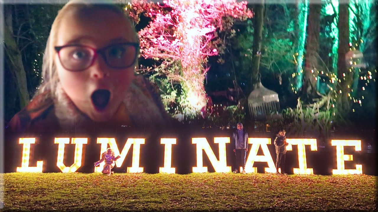 Stunning Magical Christmas Lights || ep 5 #vlogmas 2021 || Luminate at Coombe Abbey