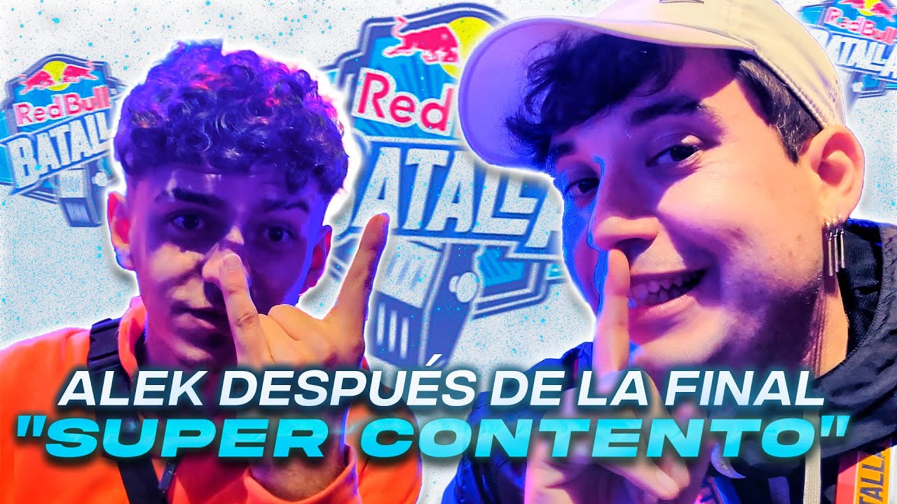 ENTREVISTA A ALEK TRAS LA FINAL NACIONAL DE RED BULL ESPAÑA 🇪🇸
