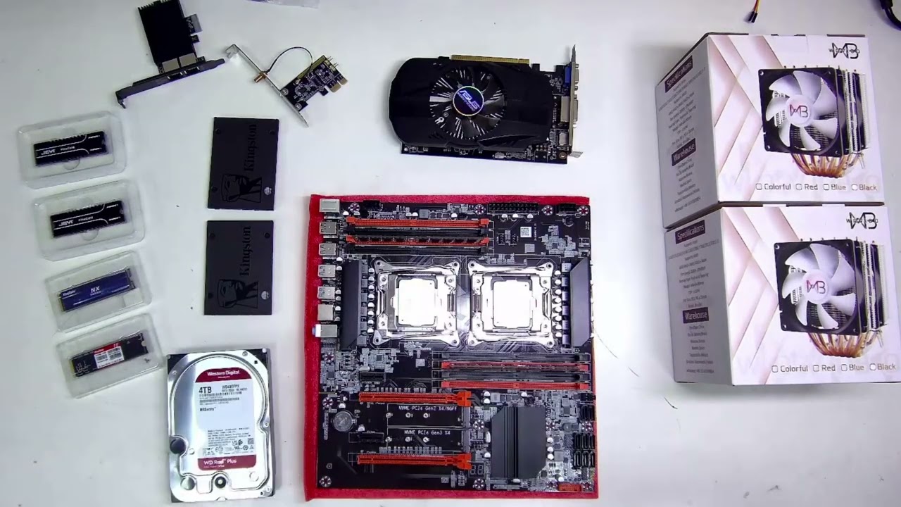 Começando meu Home Lab 🚀 Montando Servidor X99 com 2x Xeon E5-2699 v3