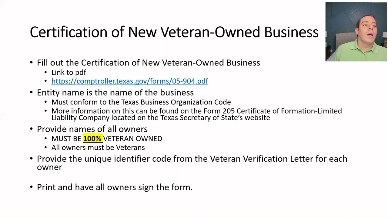 How to create an LLC in Texas for free for Veterans (2022)