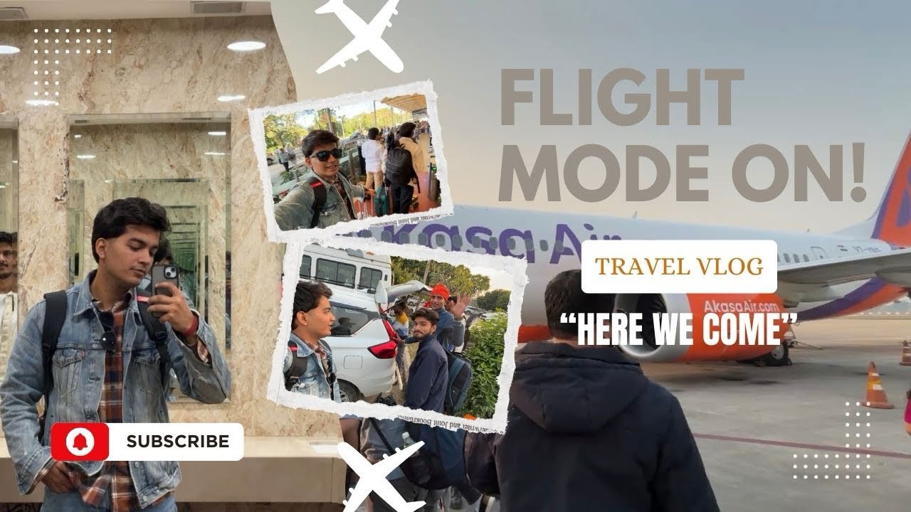 “Gaon Ja Rahe Hai Flight Se 😱✈️ | Airport Pe Aisa Experience Kabhi Nahi Hua” | Flight mode ON