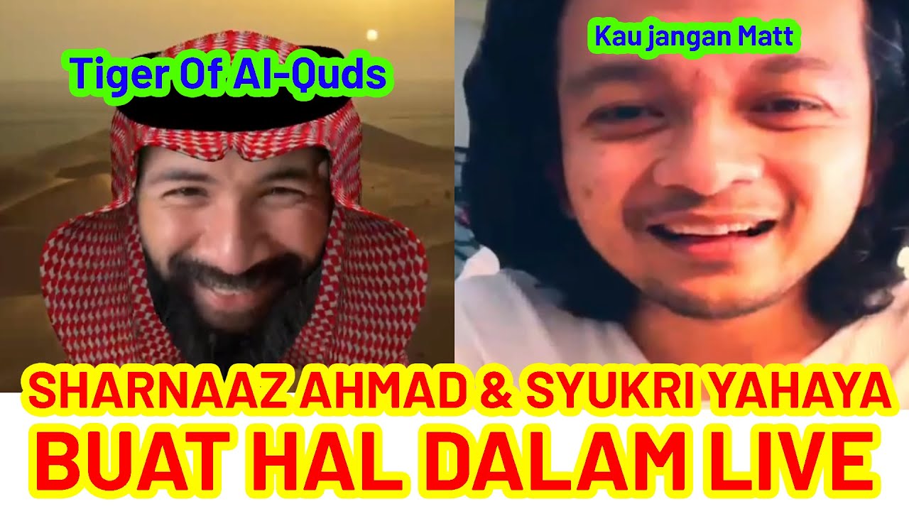 SHARNAAZ AHMAD & SYUKRI YAHAYA BUAT HAL DALAM LIVE