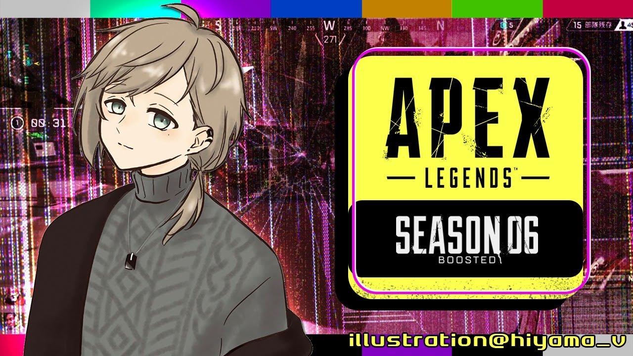 APEX  ｜珍しいメンツ！ランク回します！【にじさんじ/叶】