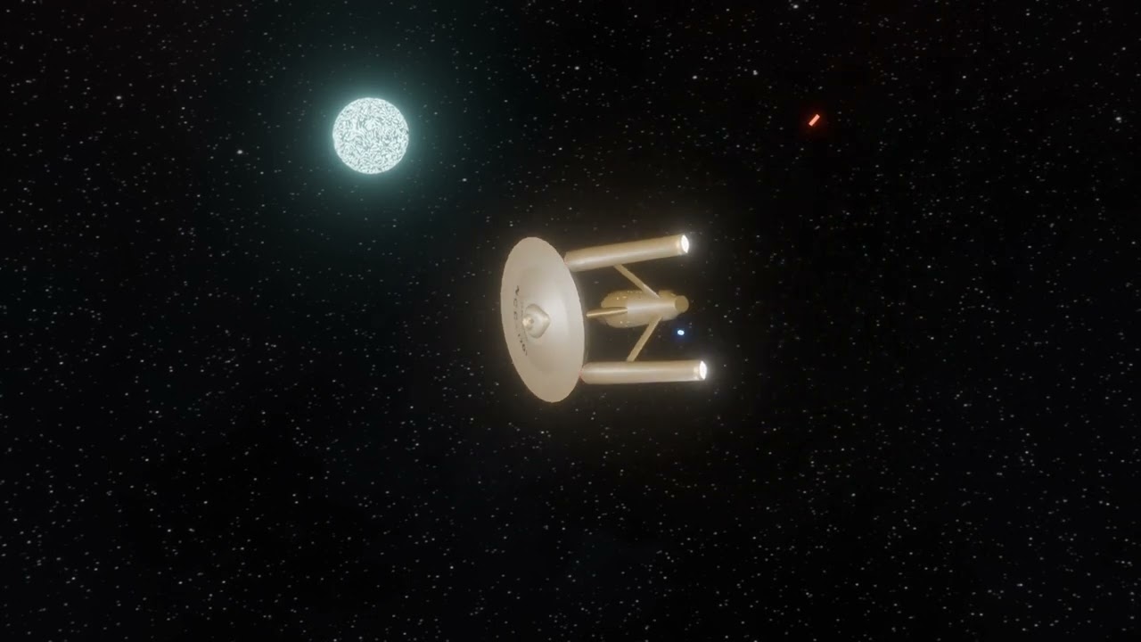 Star Trek - Skirmish | USS Enterprise  NCC-1701 | Blender 3D