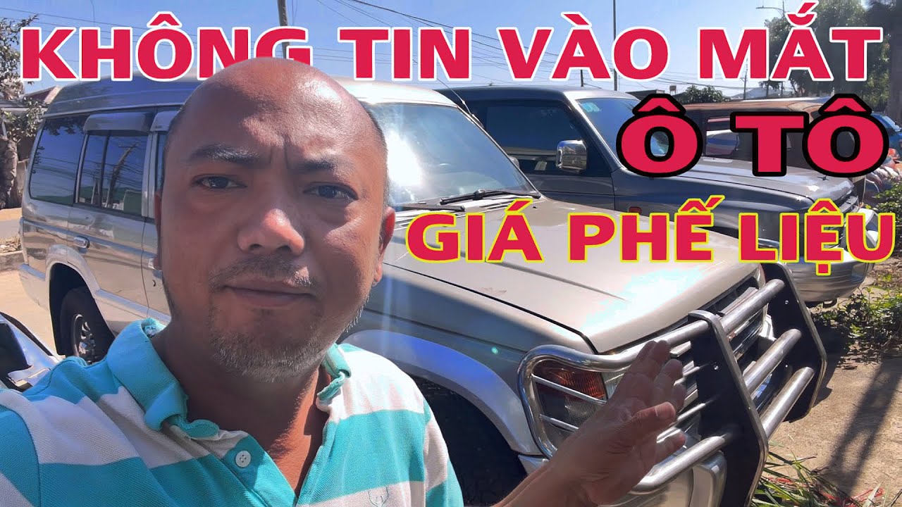 Chỉ 10 triệu ! Mitsubishi pajero V45 V33 mới về siêu cọp giá rẻ | ô tô quang chung lâm đồng 