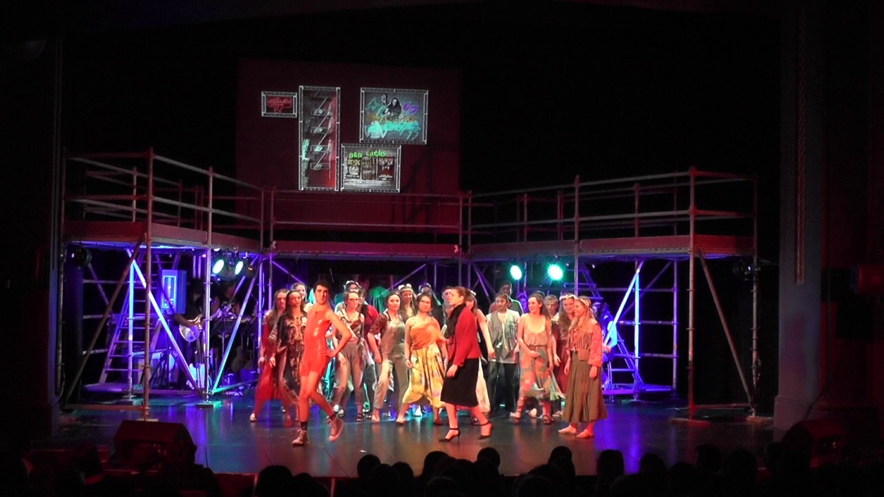Rock of Ages 2017 Hit Me With Your Best Shot Whanganui High School