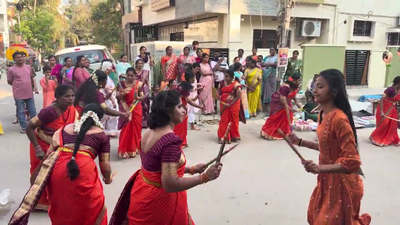 Shivaratri Kolattam Vibes🕉️ |Energy Begins🔥 #Shivaratri #Kolattam #TraditionalDance #IndianCulture 