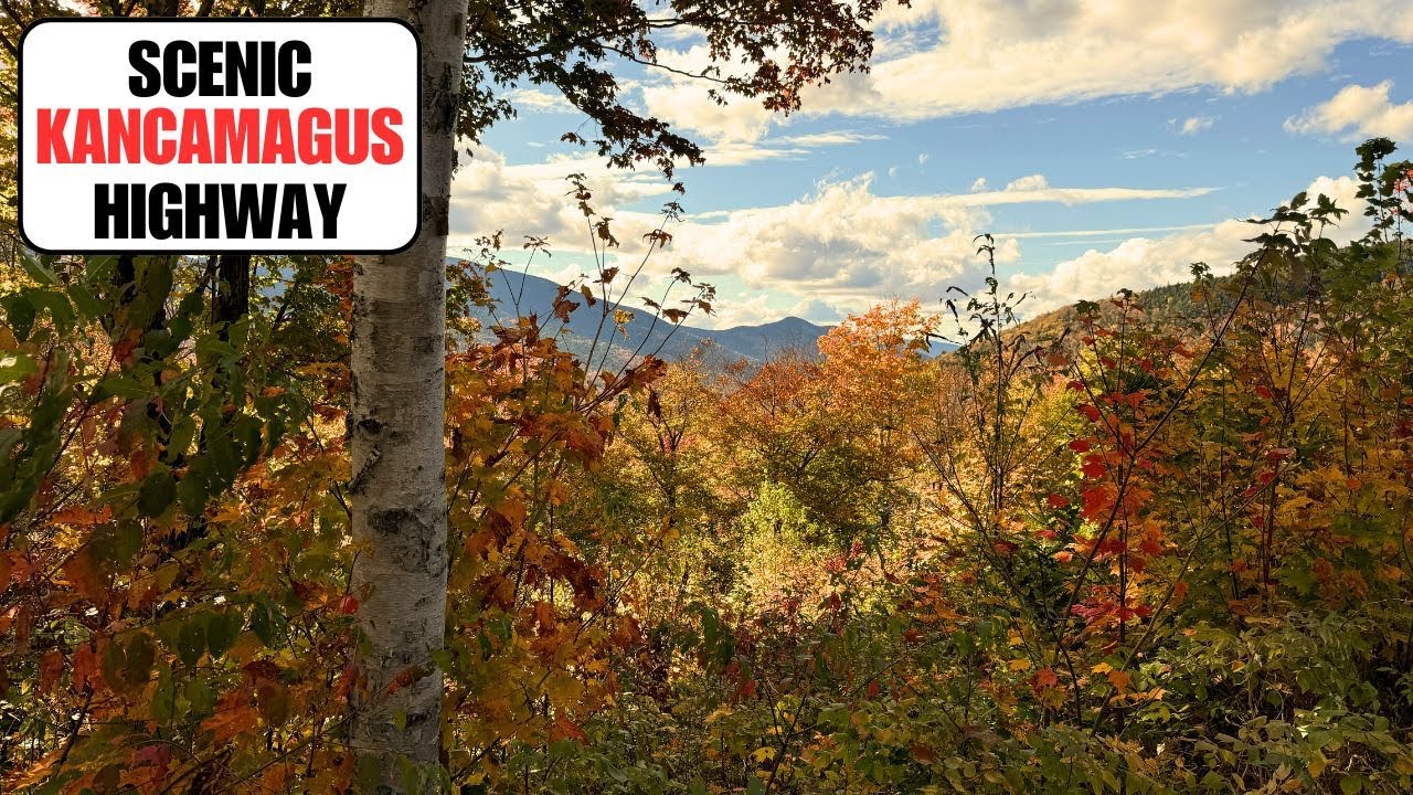 KANCAMAGUS HIGHWAY SCENIC RIDE ~ FALL FOLIAGE 2024 ~ NEW HAMPSHIRE