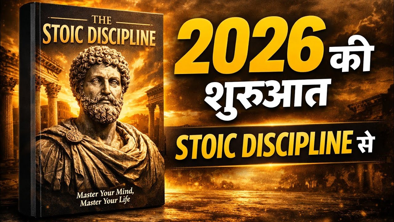 The 8 Stoic Discipline Mindset That Will Transform Your Life in 2026 | book summary in hindi 