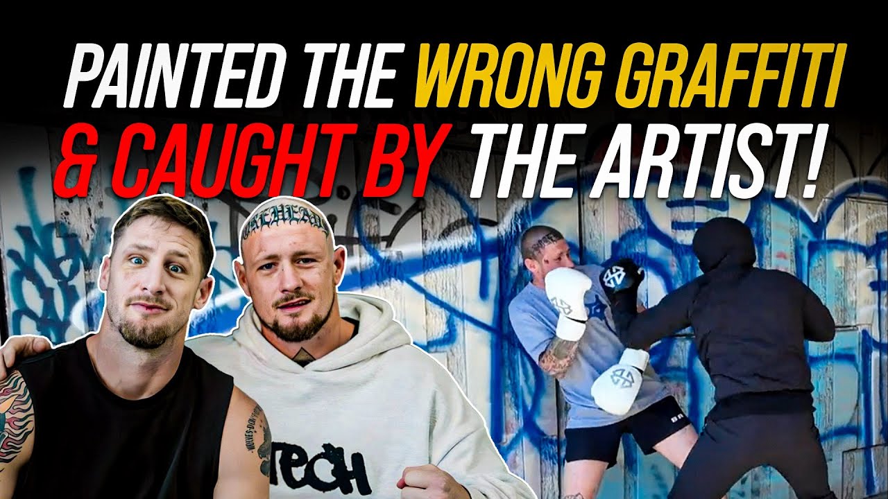 I Painted Over the Wrong Graffiti… and the Artist Found Me 😬 (Pam the Bird Incident)