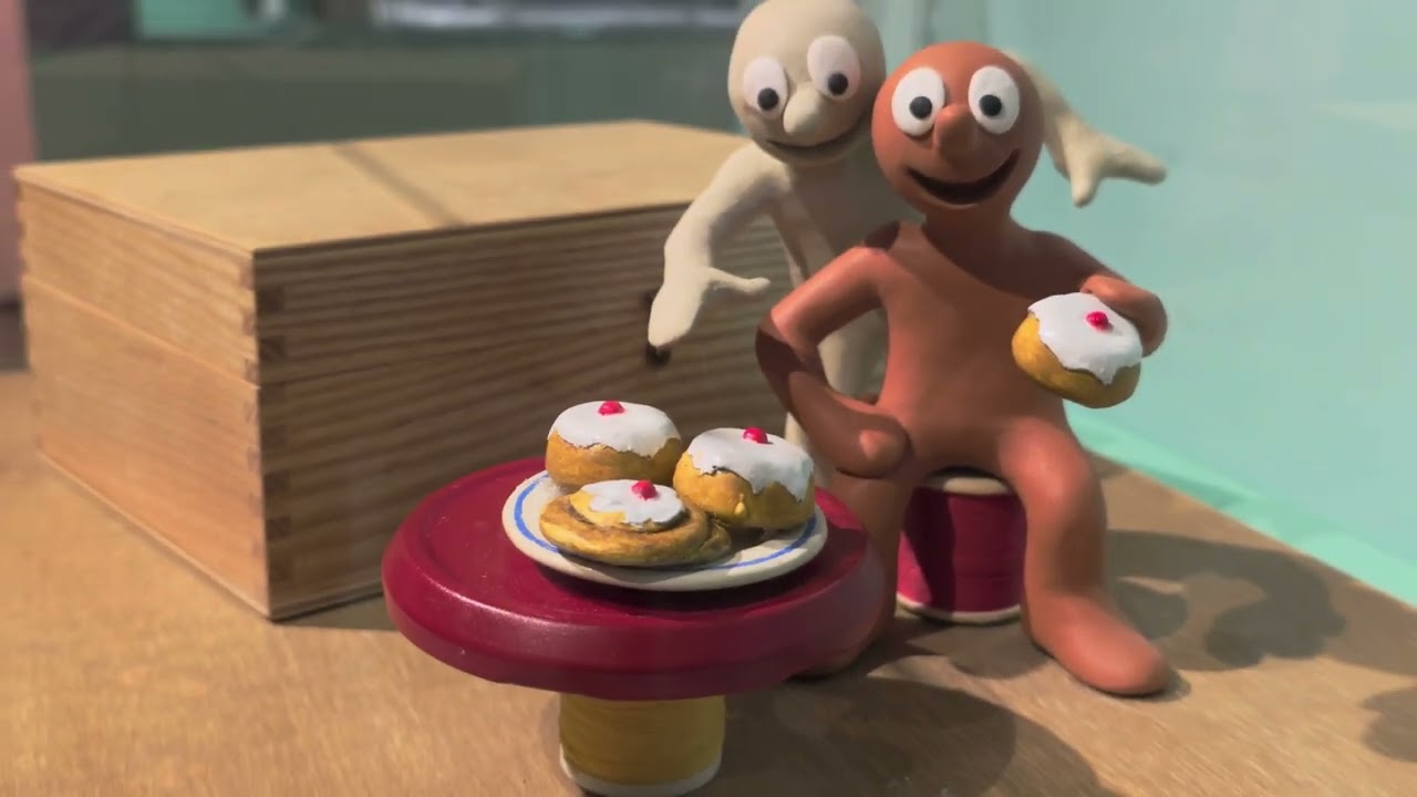 Morph and Chas Aardman 50th anniversary exhibition 8K HDR 