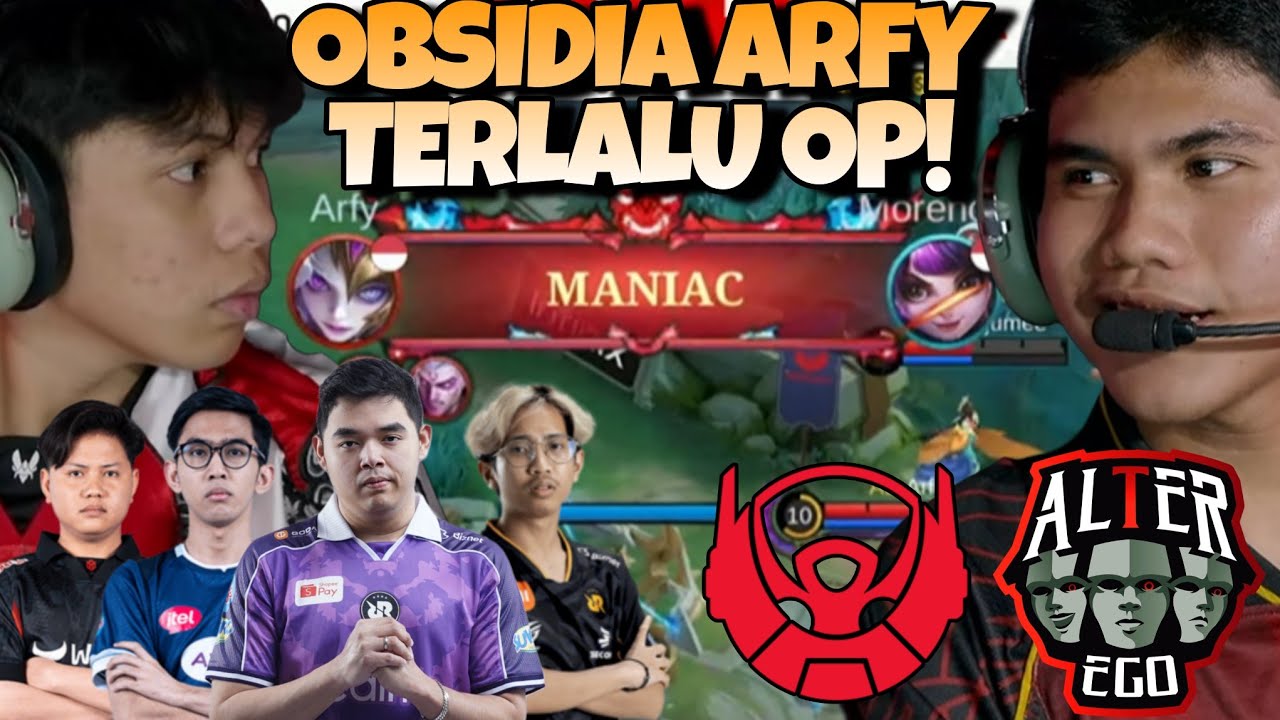 OBSIDIA DITANGAN ARFY MENGGILAAA !! SESAKIT ITU TERNYATAA !! ALTER EGO VS BIGETRON MATCH 2 - MPL S17