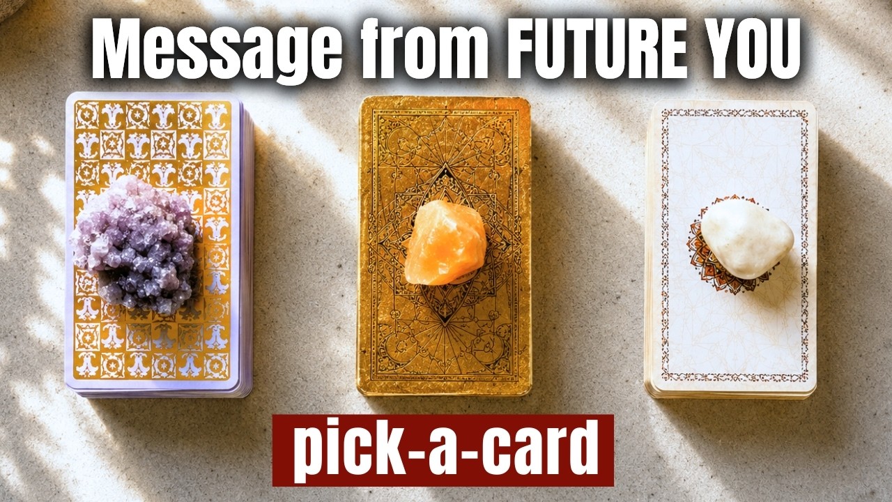 Important contact from your future self a message from future you (Pick A Card)