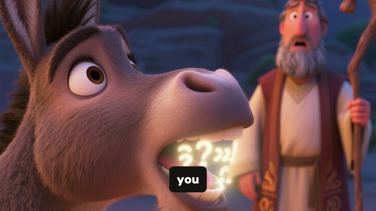 THE STORY OF BALAAM, BALAK AND THE TALKING DONKEY || ANIMATED BIBLE STORY