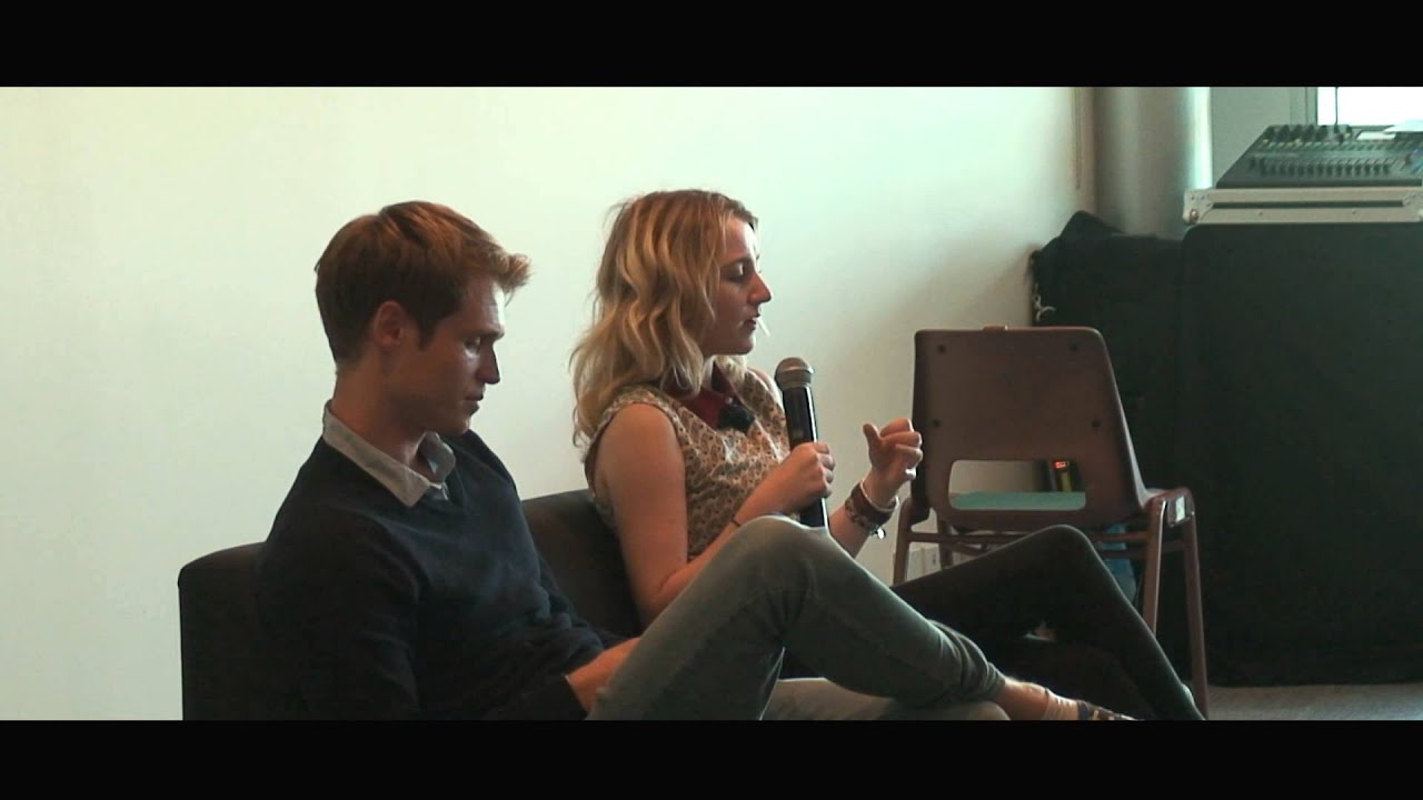 Robbie Jarvis and Evanna Lynch Armageddon 2013 VIP Panel