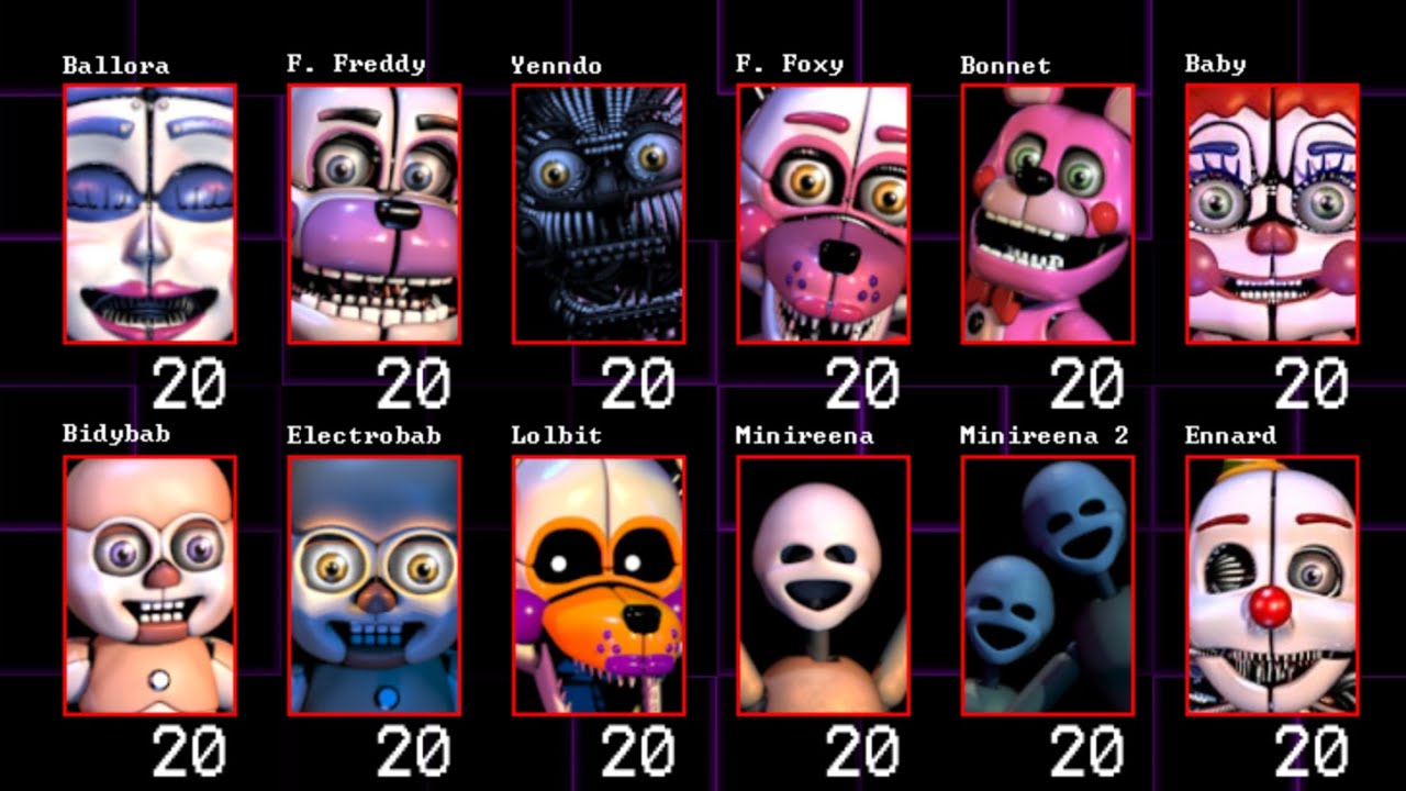 Funtime Gala Hard Mode | FNAF SL CN