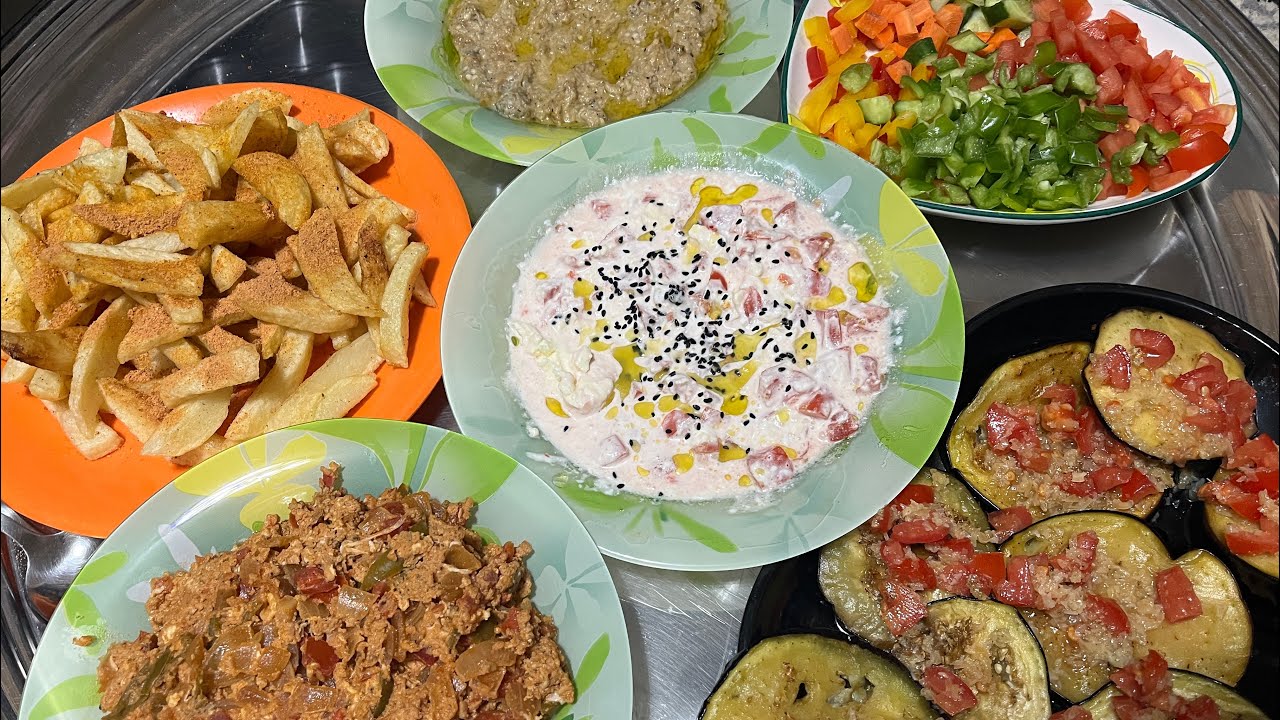 بخمسه جنيه باذنجان جتلي فكره الغدا😍😧روتيني وحشني