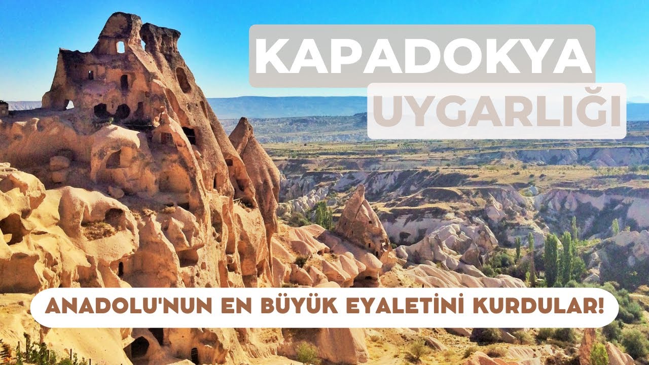 Anadolu'da Yaşayan Uygarlıklar -KAPADOKYA UYGARLIĞI