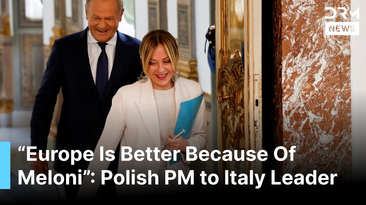 FULL PRESSER: Italy and Poland Leaders Unite on Ukraine, Migration, EU Reform in Room | AC1G