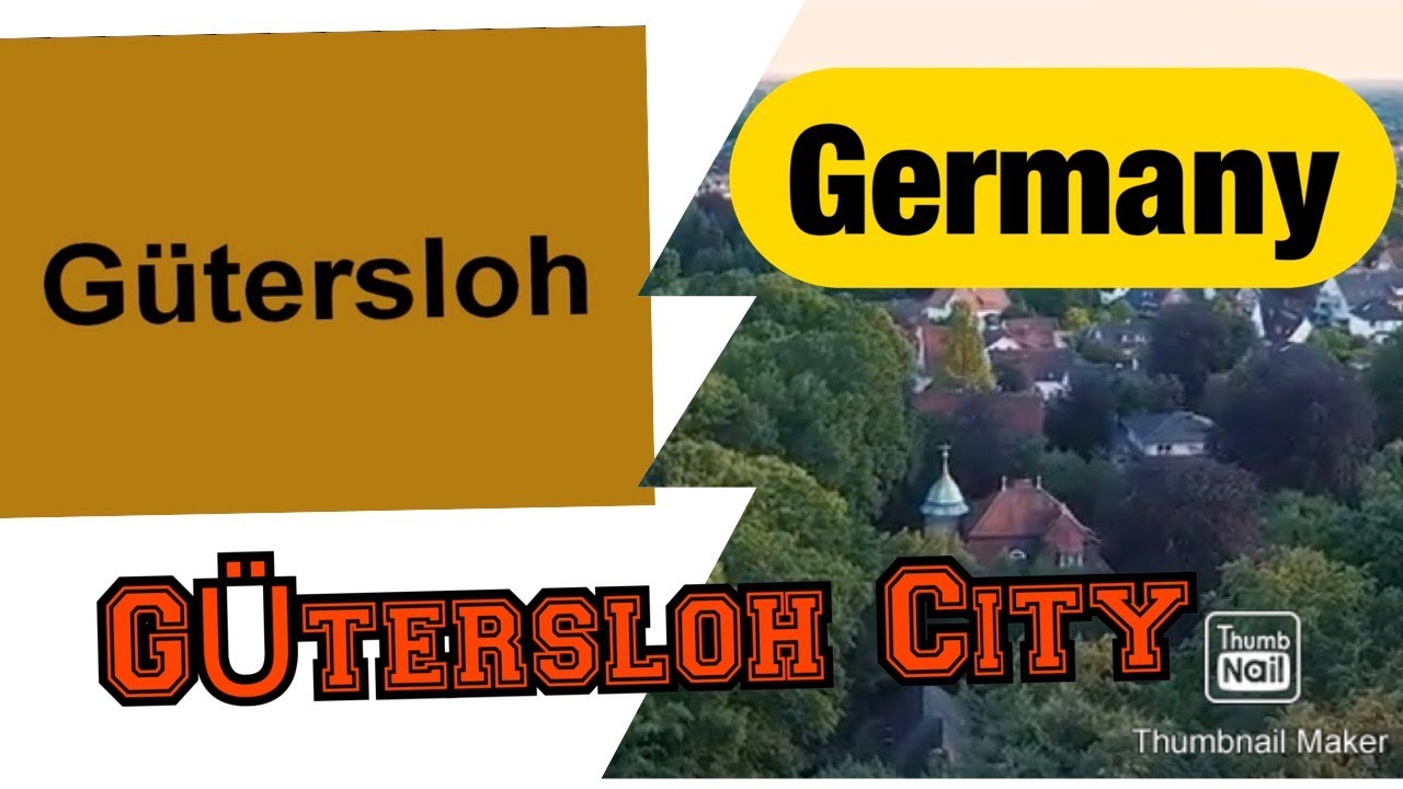 Beautiful city Gütersloh Germany 🇩🇪