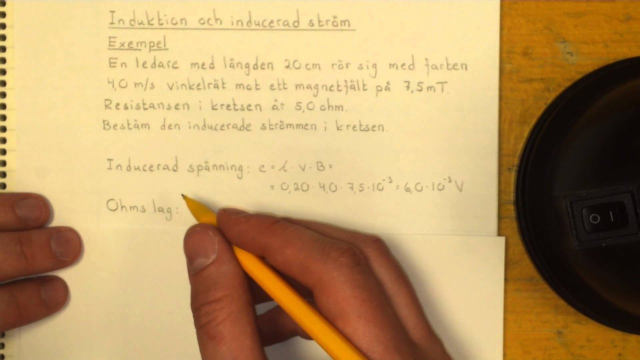 Fysik 2 Induktion och inducerad ström