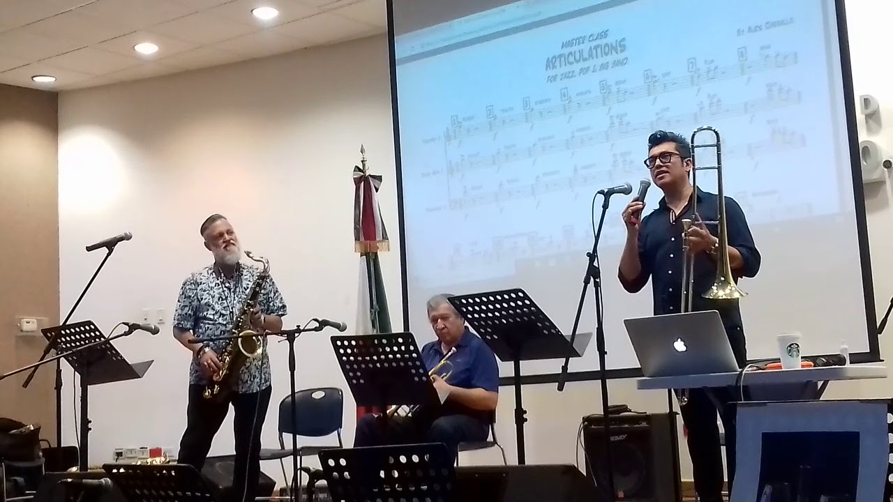 LUIS MIGUEL BRASS SECTION/MASTER CLASS 2018 (PARTE 1)