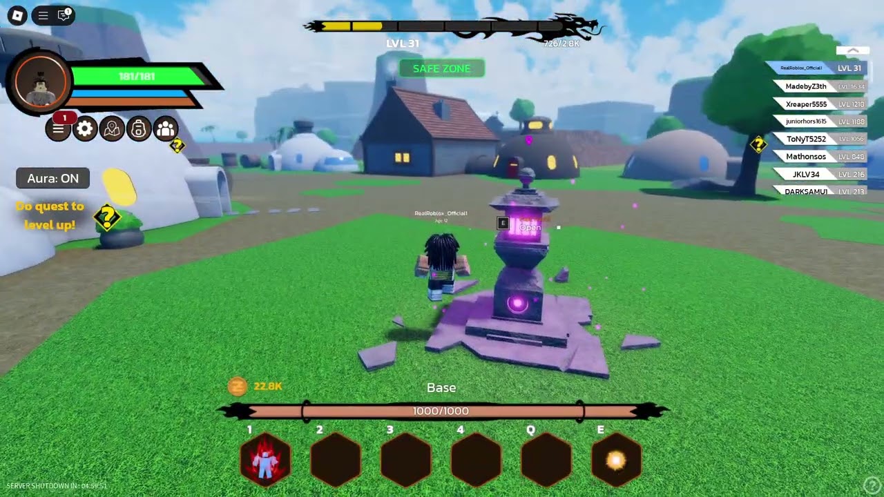 Check THIS Game Out | Roblox Z Warrior