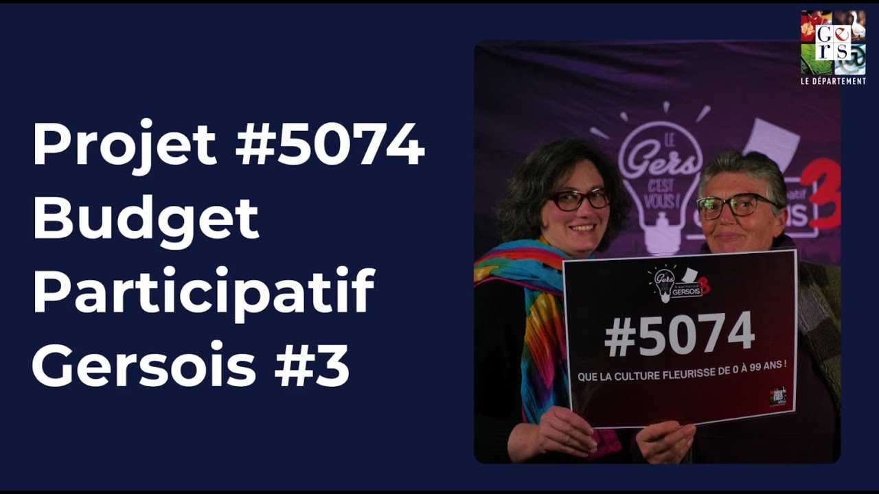 BPG#3 - 5074 - QUE LA CULTURE FLEURISSE DE 0 &Agrave; 99 ANS !