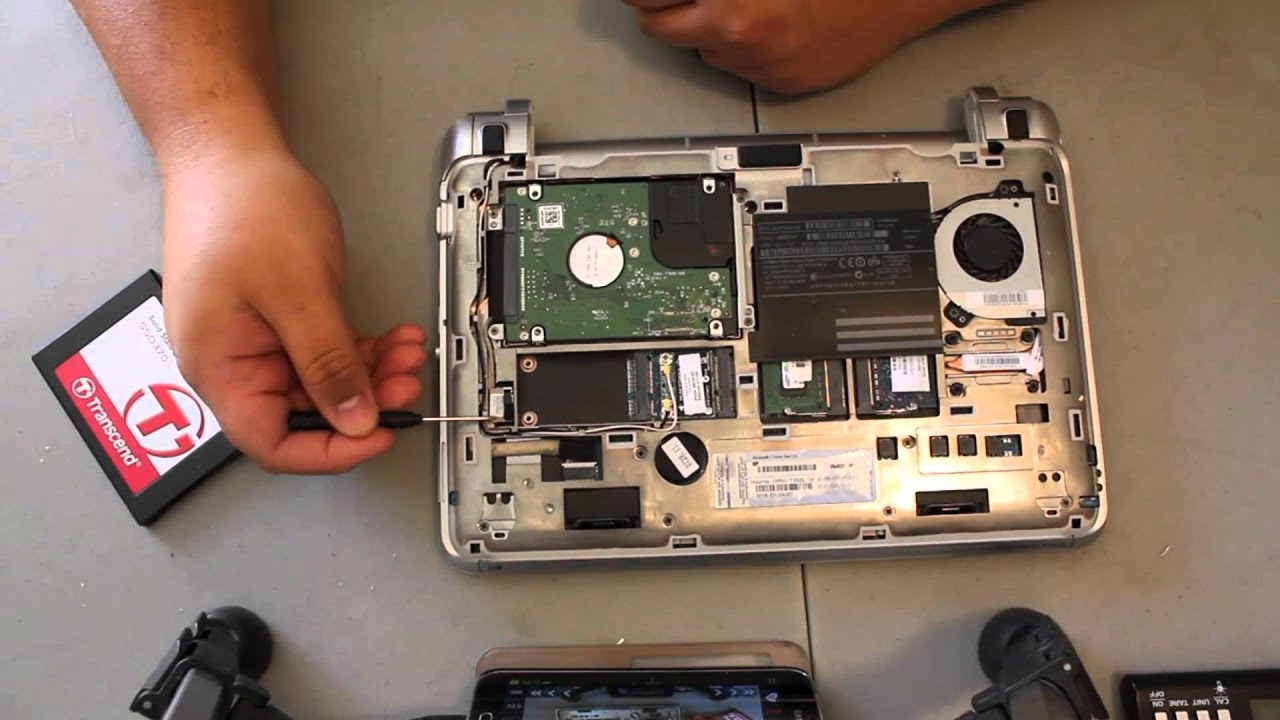 Transcend SSD Unboxing and Swap Into a HP Pavilion DM1 Netbook