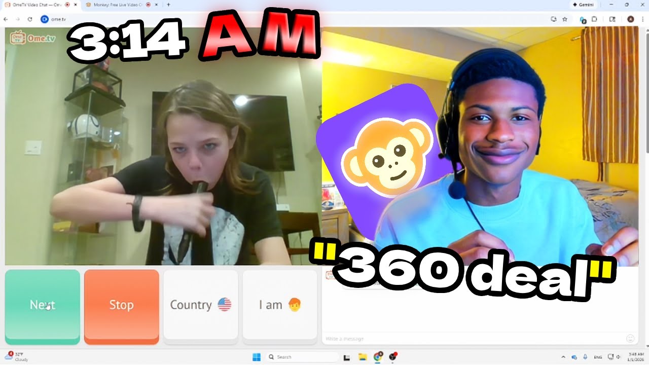 I Investigated Omegle And Monkey Past 3 AM