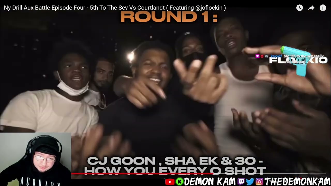 Demon Kam Reacts to Ny Drill Aux Battle Episode Four - 5thToTheSev Vs Courtlandt ( Ft. @joflockin )
