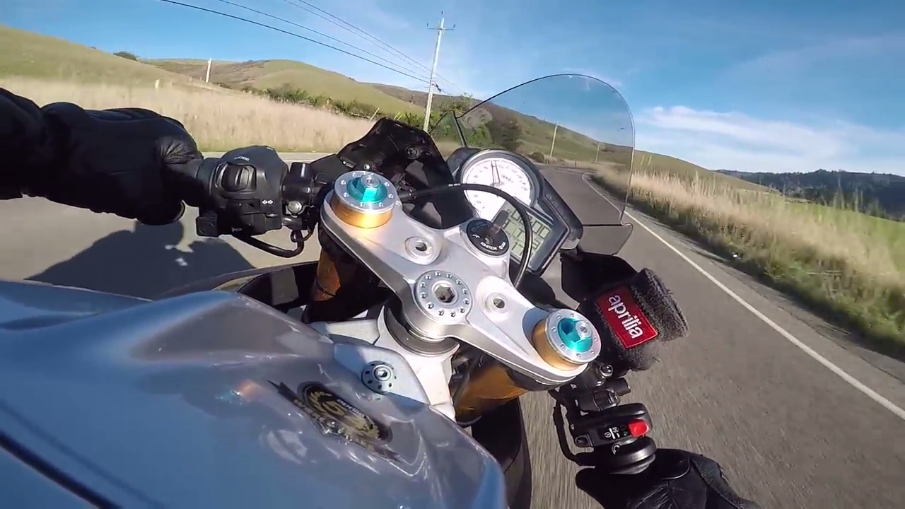 Awesome Backroad Blast onboard Aprilia Tuono Factory 1100! - FPV Motorcycle Video -