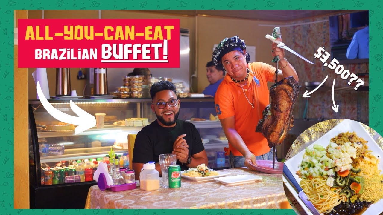 TOP BRAZILIAN BUFFET Experience in GEORGETOWN! | Big Bites S1 EP39