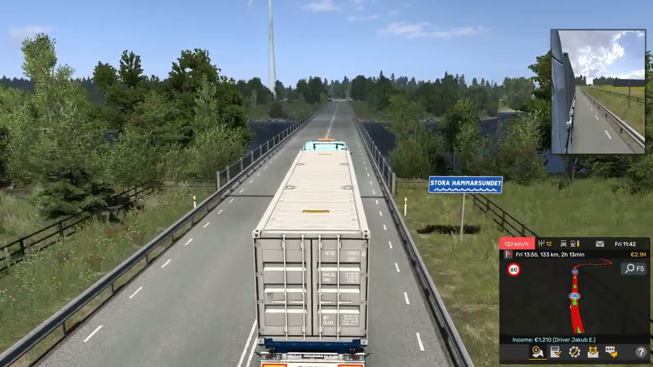 Växjö - Karistad | Used Plastics 7t | Volvo FH6 Aero | ETS 2 v1.57 Nordic Horizons | #798