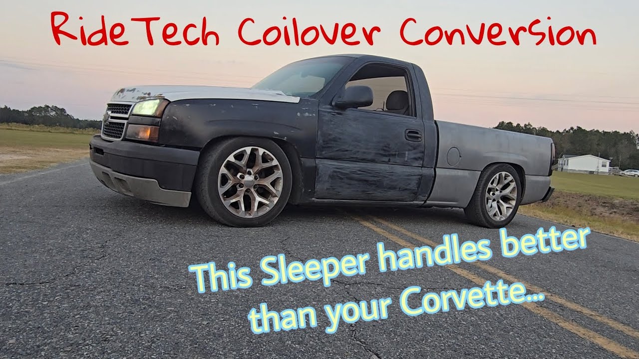 Ridetech coilover conversion for 99-06 Chevy Silverado part 2....rear suspension install