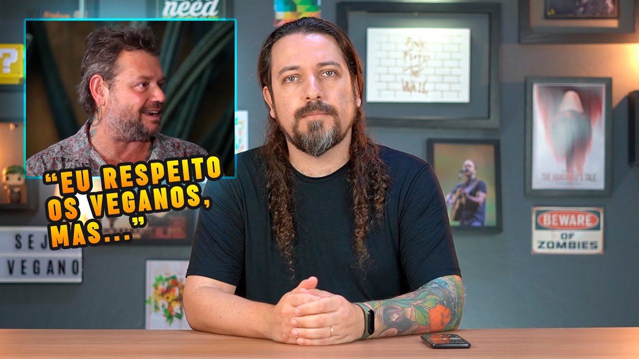 Richard Rasmussen volta a atacar o veganismo e diz que é a favor da caça