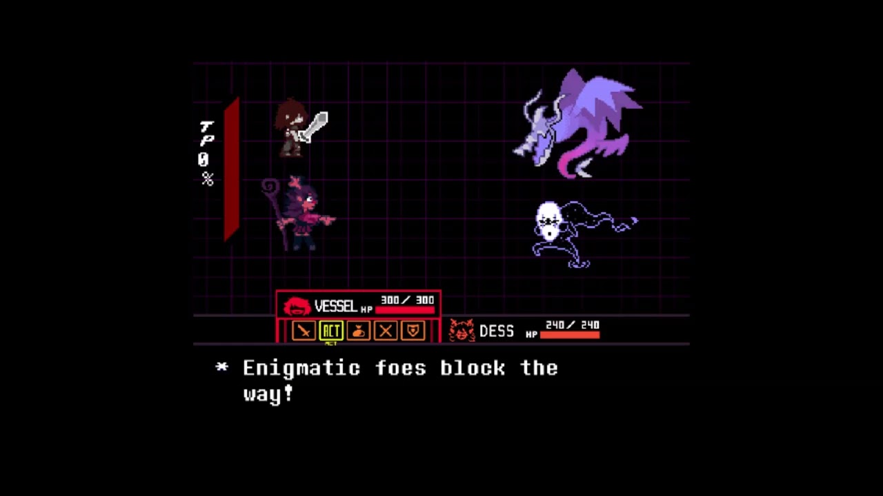 Deltarune: A LOST GIRL - Everburning (Battle 3)