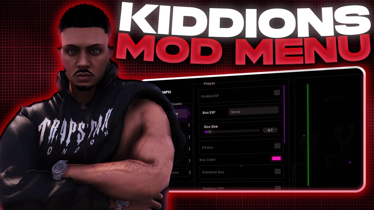 [НОВИНКА] GTA 5 Мод-меню ПК 2026 / Бесплатный чит Kiddions, накрутка денег и онлайн-моды (работает)