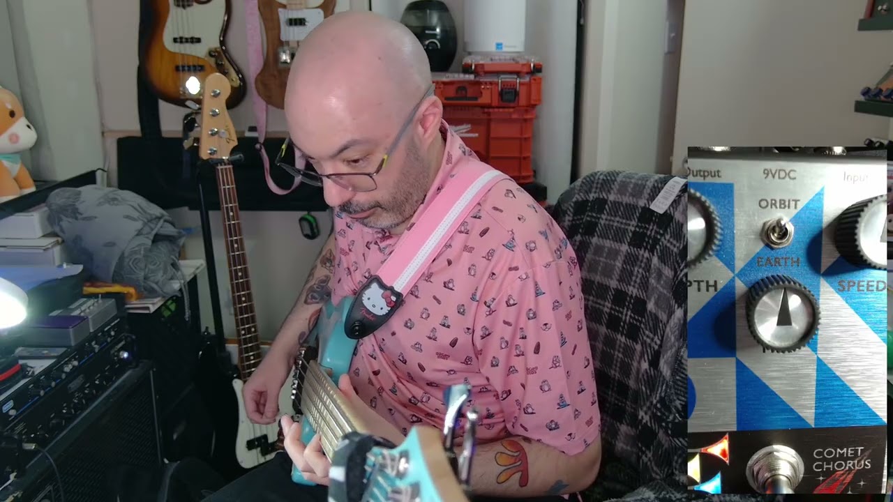 Playing around with chorus pedals (and some other effects)