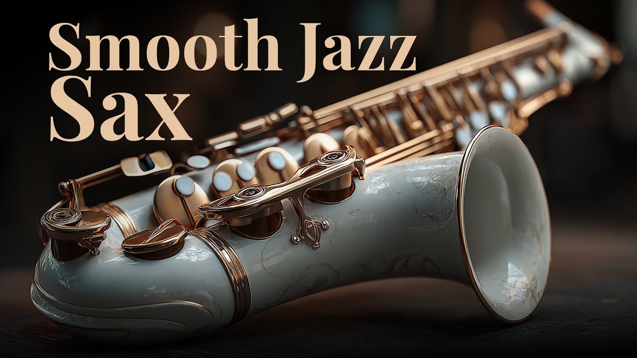 Smooth Jazz Sax ☕ Cozy Café Lounge Music for Relax, Focus & Sleep (10 Hours)