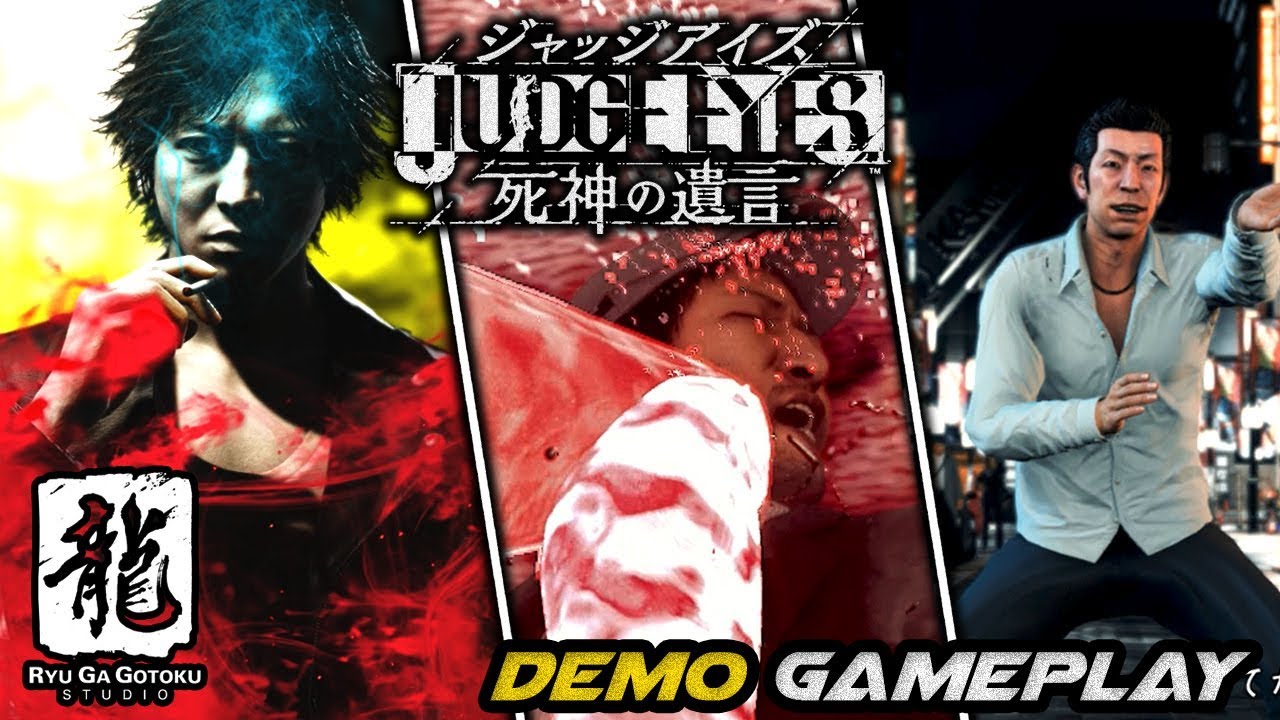 Project JUDGE / Judge Eyes | DEMO GAMEPLAY (PS4)