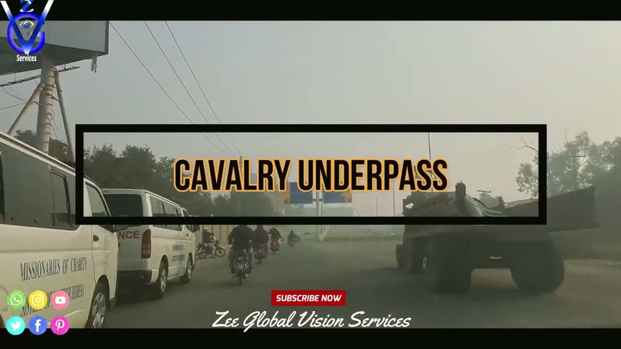 Explore Lahore's AMAZING City Views from Cavaly Underpass NOW!