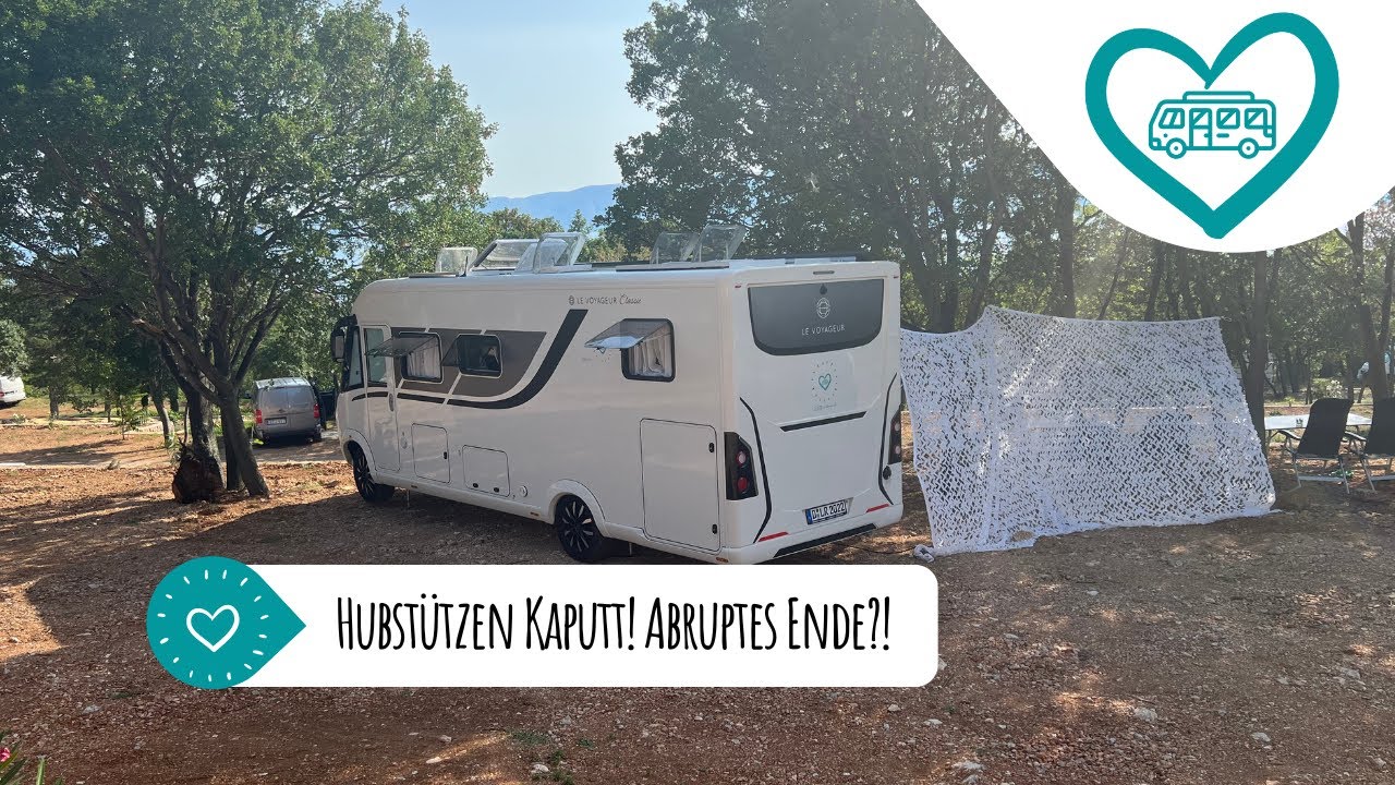 Endlich geht's weiter! Aber wie? Wie lösen wir das Hubstützen-Problem in Kroatien? Schau selbst...