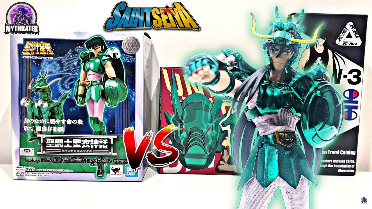 MR15 Myth Cloth Saint Seiya Shiryu du Dragon V1 Bandai classique VS EX Great Toys