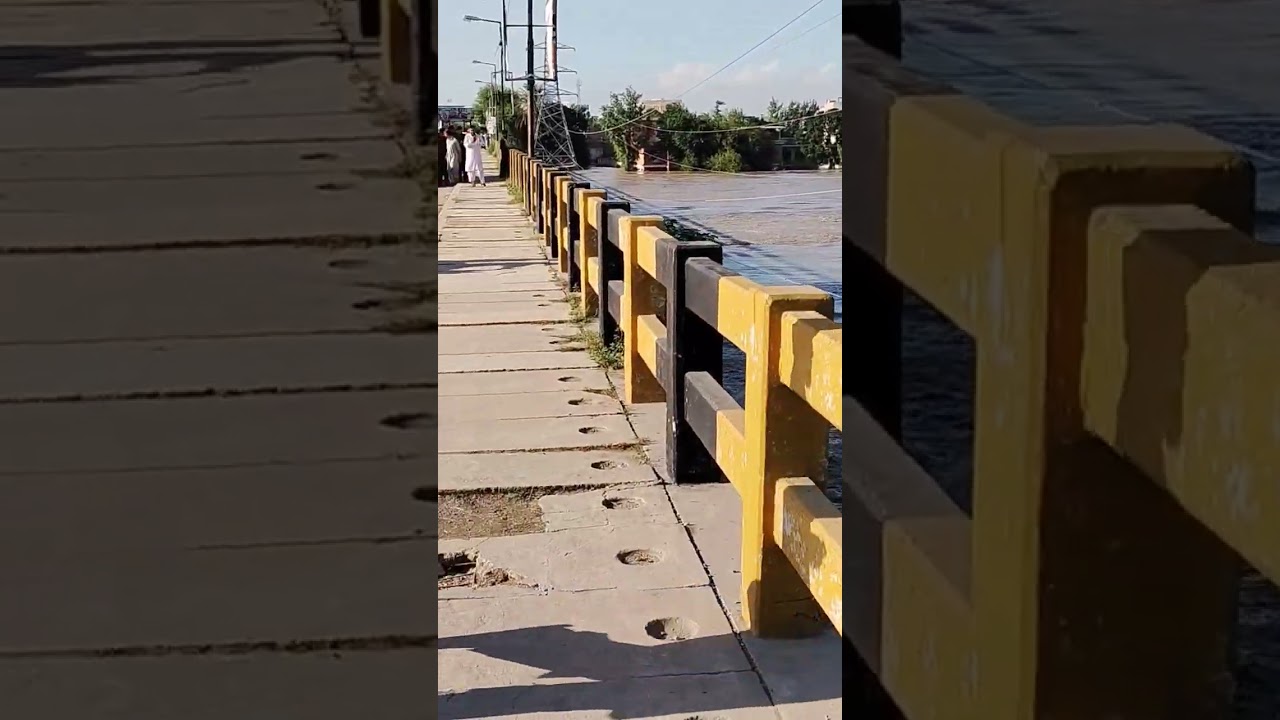 Floods 2022, Kabul River, Nowshera, Bridge