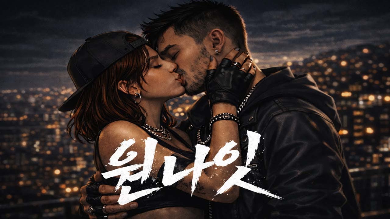 원나잇 │ (AI 힙합 R&B) 감정 없이 뜨거웠던 그날 마음 빼고 전부 나눈 밤❤️