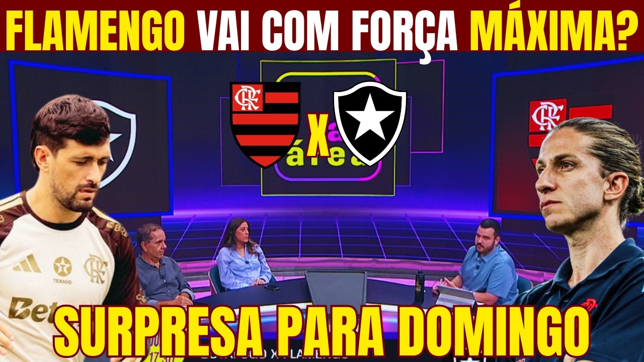 ATUALIZAÇÕES DO FLAMENGO PARA ENCARAR O BOTAFOGO NO CARIOCÃO! FILIPE LUIS PREPARA SURPRESA!