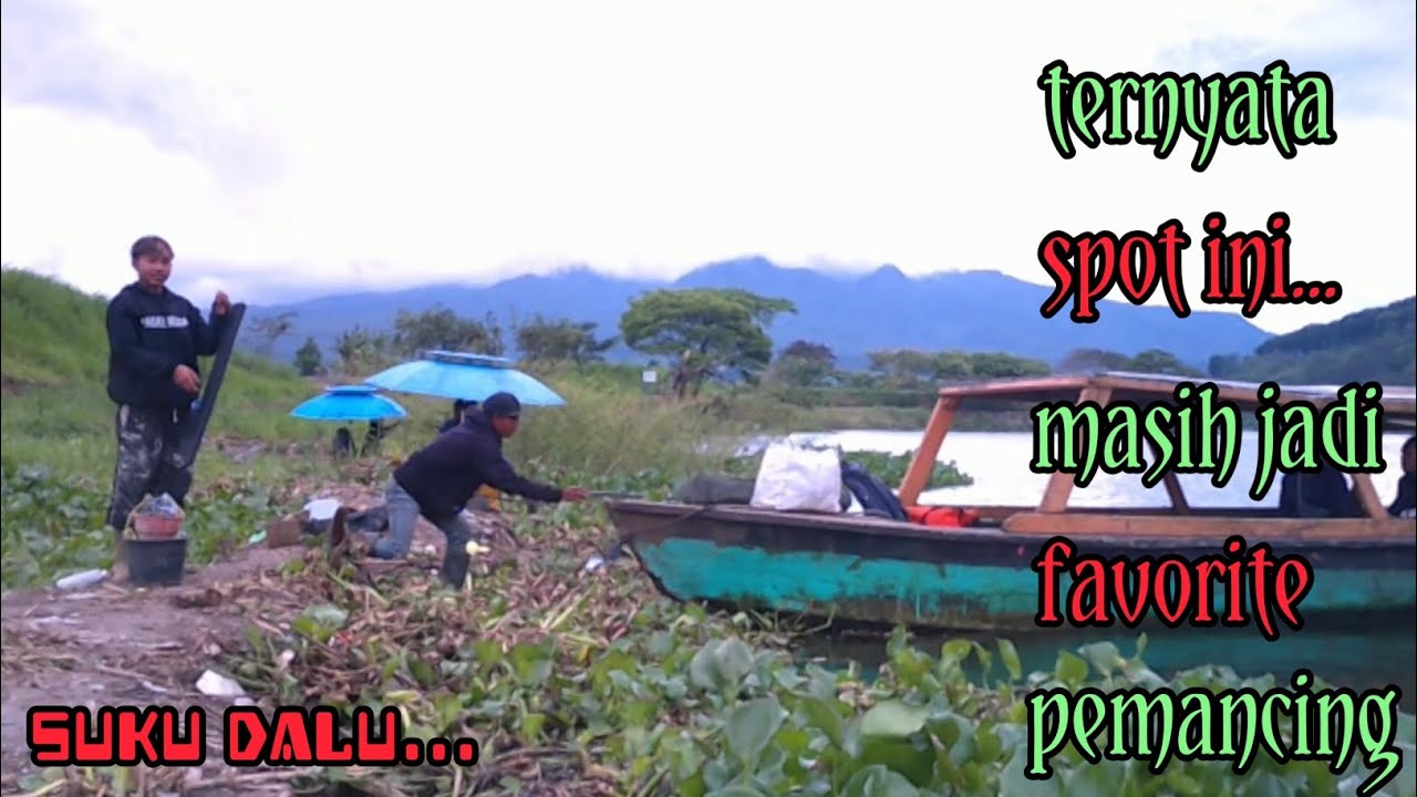 Spot ini masih jadi favorit pemancing...WADUK SELOREJO NGANTANG